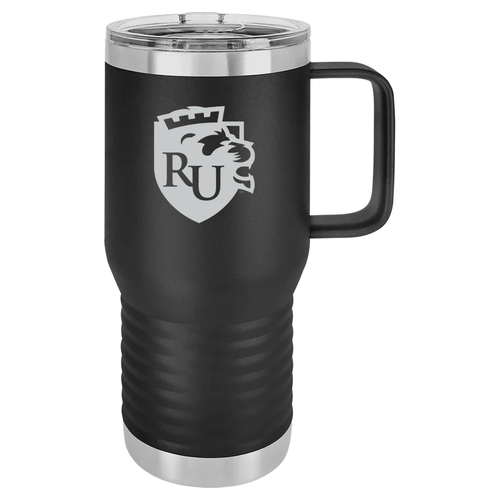 Rockford University Polar Camel 20 oz. Travel Mug with Slider Lid
