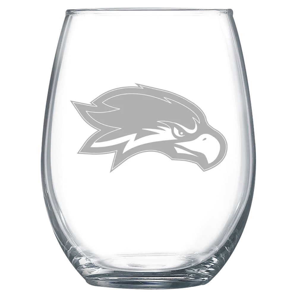 Roger Williams University Polar Camel 15 oz. Stemless Wine Glass