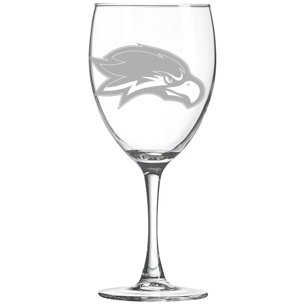Roger Williams University Polar Camel 10 1/2 oz. Wine Glass