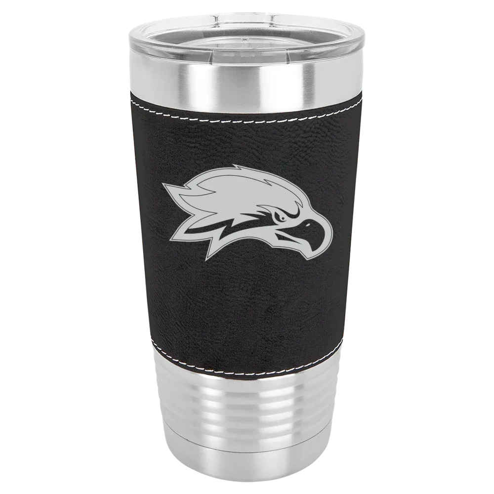 Roger Williams University Polar Camel 20 oz. Leatherette Grip Tumbler with Standard Lid