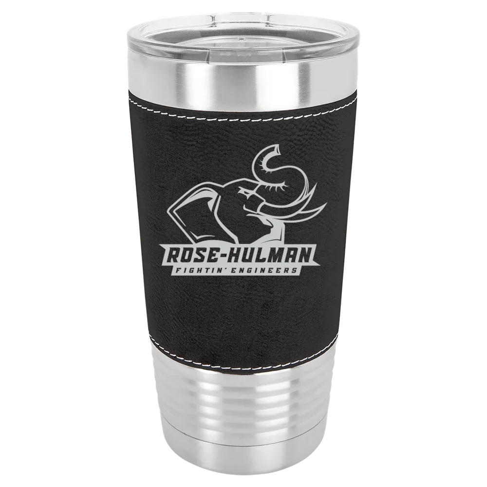Rose-Hulman Institute of Technology Polar Camel 20 oz. Leatherette Grip Tumbler with Standard Lid