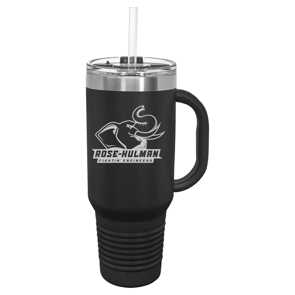 Rose-Hulman Institute of Technology Polar Camel 40 oz. Travel Mug with Snap Lid & Straw