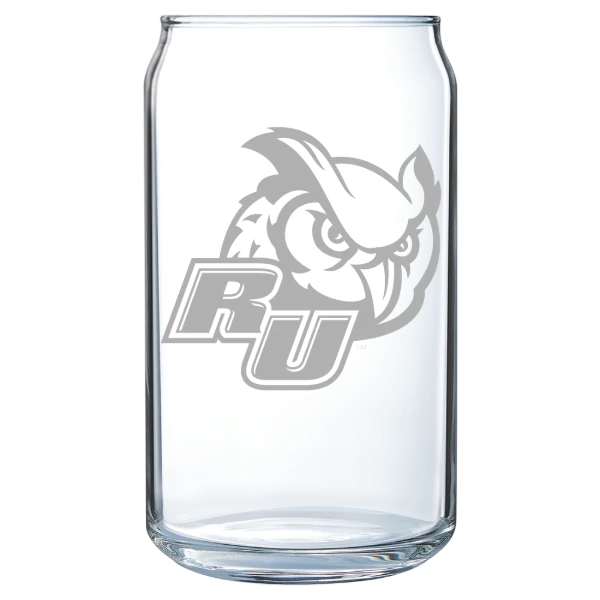 Rowan University Polar Camel 16 oz. Can Glass