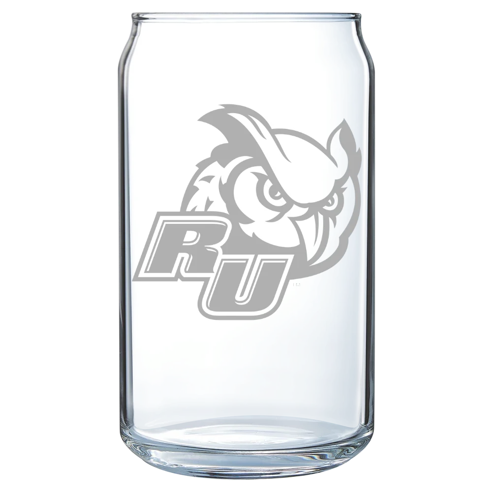 Rowan University Polar Camel 16 oz. Can Glass