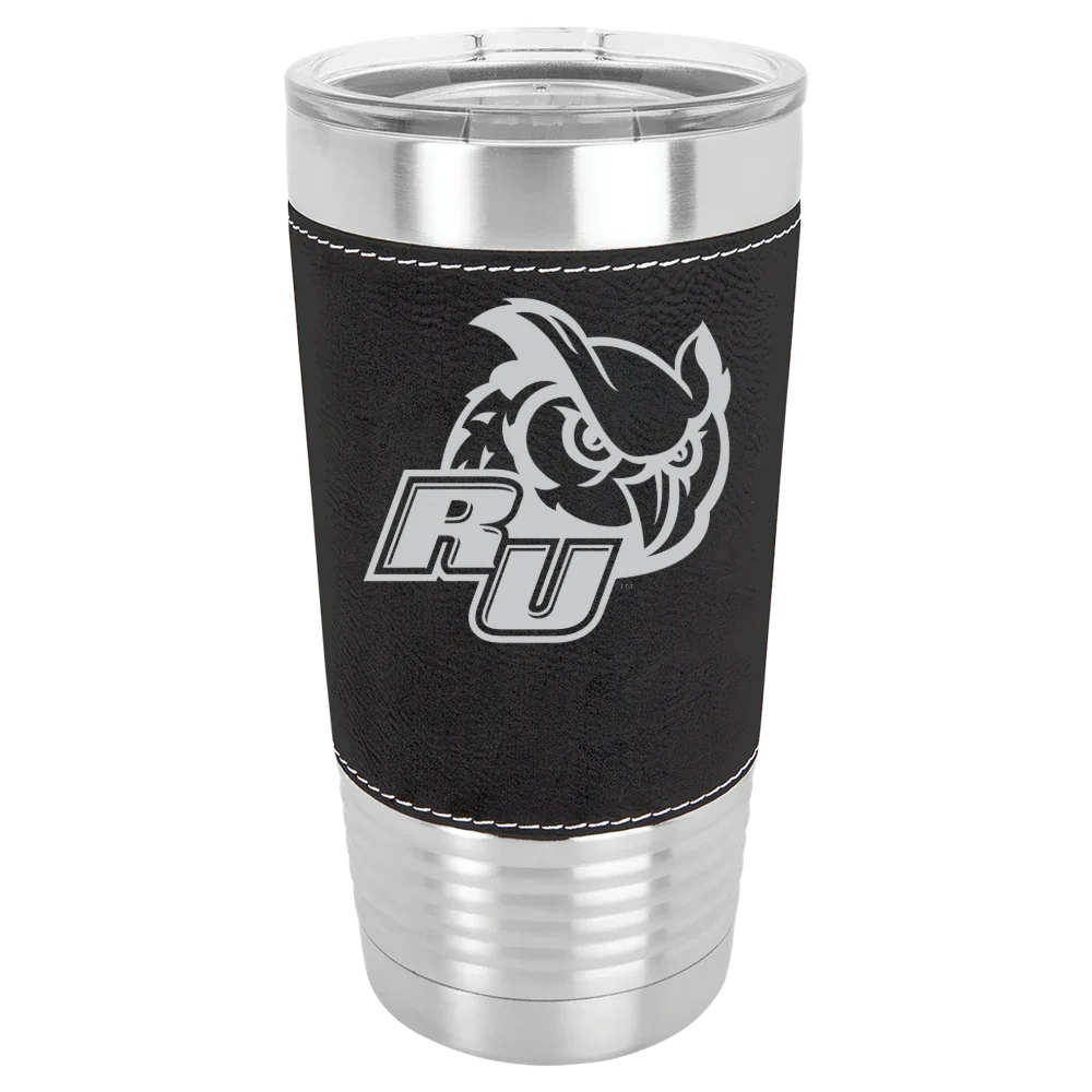Rowan University Polar Camel 20 oz. Leatherette Grip Tumbler with Standard Lid
