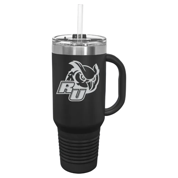Rowan University Polar Camel 40 oz. Travel Mug with Snap Lid & Straw
