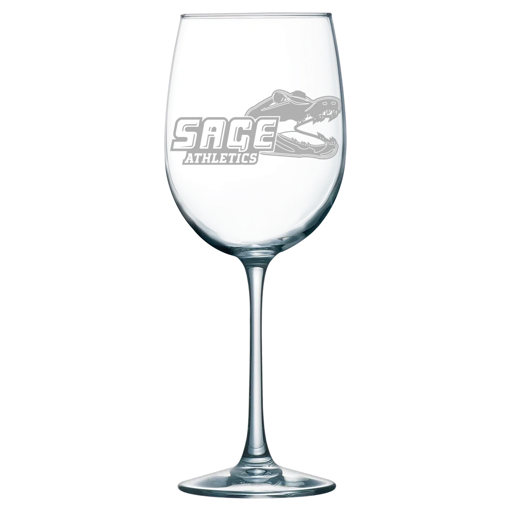 Russell Sage College Polar Camel 19 oz. Wine Glass