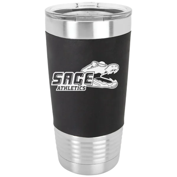 Russell Sage College Polar Camel 20 oz. Silicone Grip Tumbler with Standard Lid