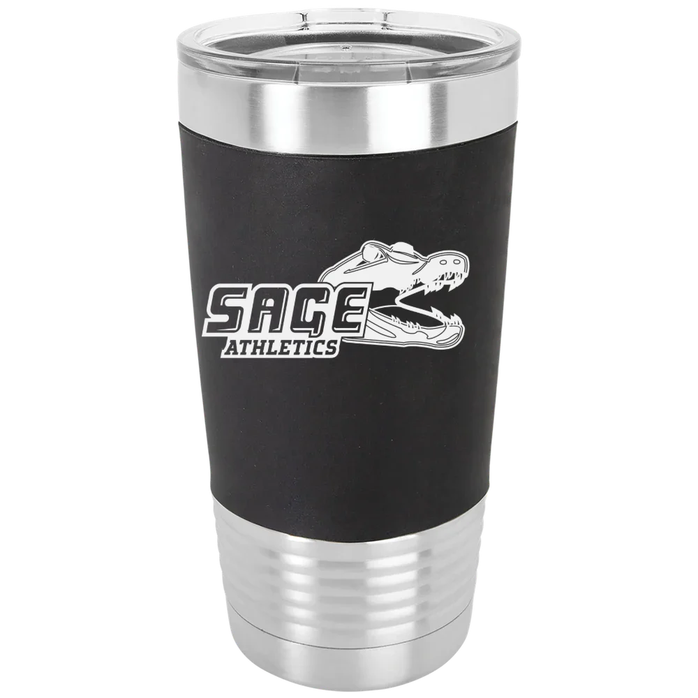 Russell Sage College Polar Camel 20 oz. Silicone Grip Tumbler with Standard Lid