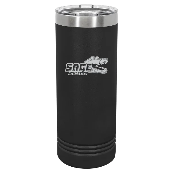 Russell Sage College Polar Camel 22 oz. Skinny Tumbler with Slider Lid
