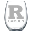 Rutgers, The State Univ. of New Jersey, Camden Polar Camel 15 oz. Stemless Wine Glass