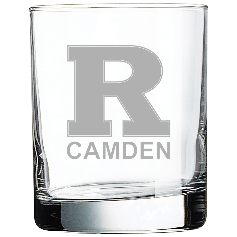 Rutgers, The State Univ. of New Jersey, Camden Polar Camel 10 1/2 oz. On The Rocks Glass