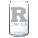 Rutgers, The State Univ. of New Jersey, Camden Polar Camel 16 oz. Can Glass