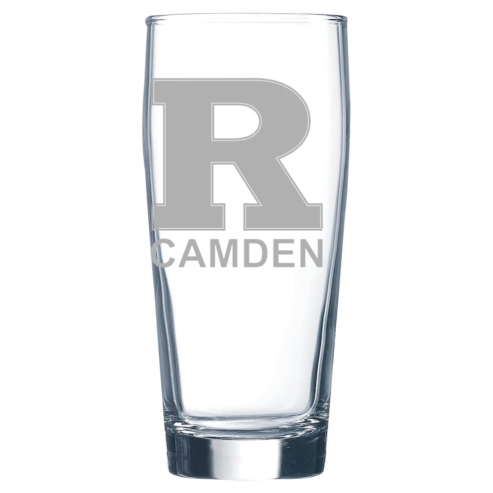 Rutgers, The State Univ. of New Jersey, Camden Polar Camel 16 oz. Willi Becher Beer Glass