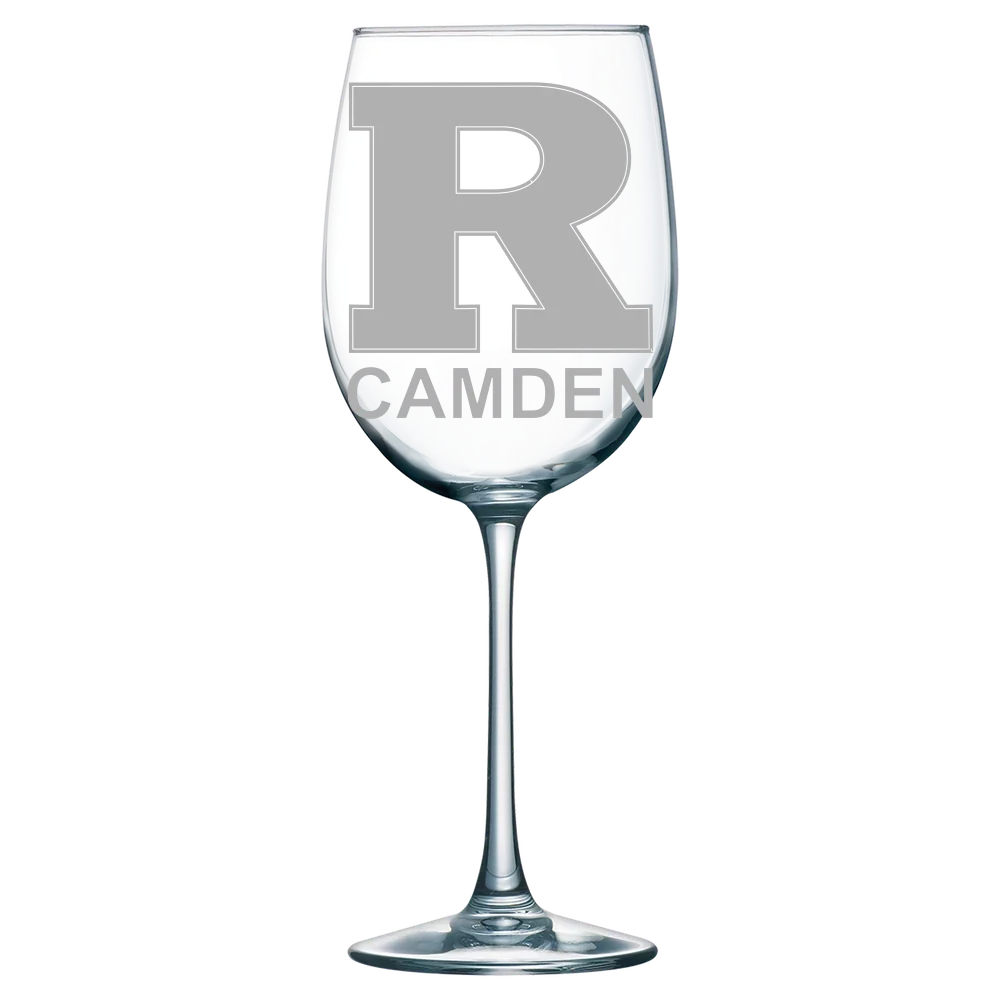 Rutgers, The State Univ. of New Jersey, Camden Polar Camel 19 oz. Wine Glass