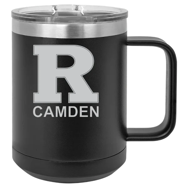 Rutgers, The State Univ. of New Jersey, Camden Polar Camel 15 oz. Mug with Slider Lid