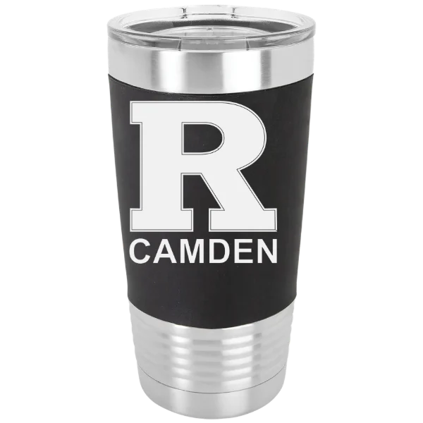 Rutgers, The State Univ. of New Jersey, Camden Polar Camel 20 oz. Silicone Grip Tumbler with Standard Lid