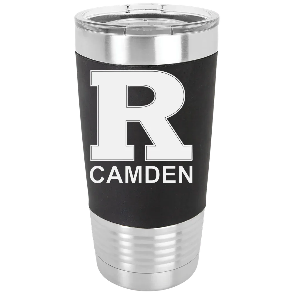 Rutgers, The State Univ. of New Jersey, Camden Polar Camel 20 oz. Silicone Grip Tumbler with Standard Lid