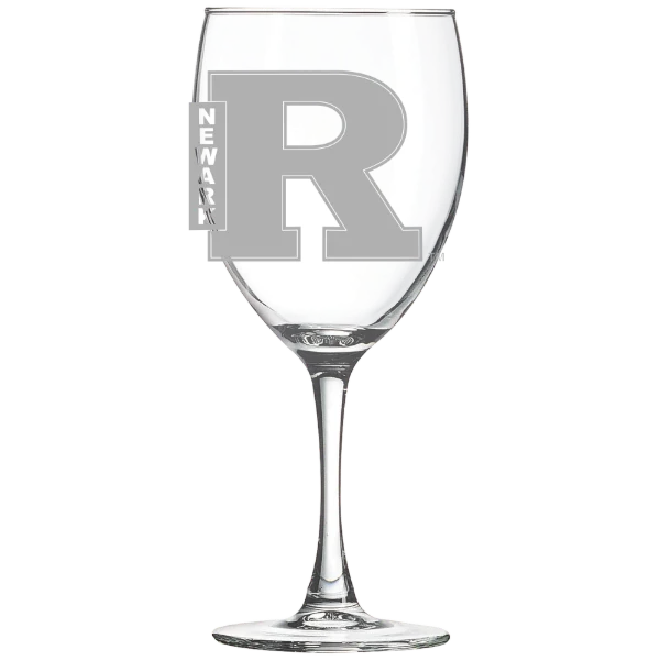 Rutgers, The State Univ. of New Jersey, Newark Polar Camel 10 1/2 oz. Wine Glass
