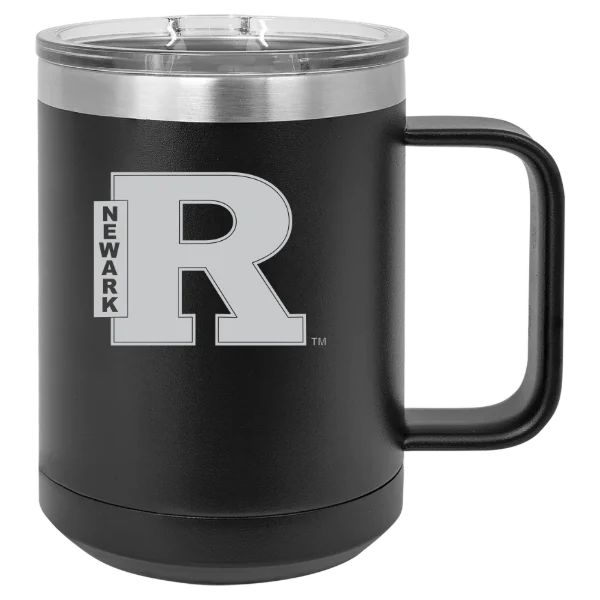 Rutgers, The State Univ. of New Jersey, Newark Polar Camel 15 oz. Mug with Slider Lid