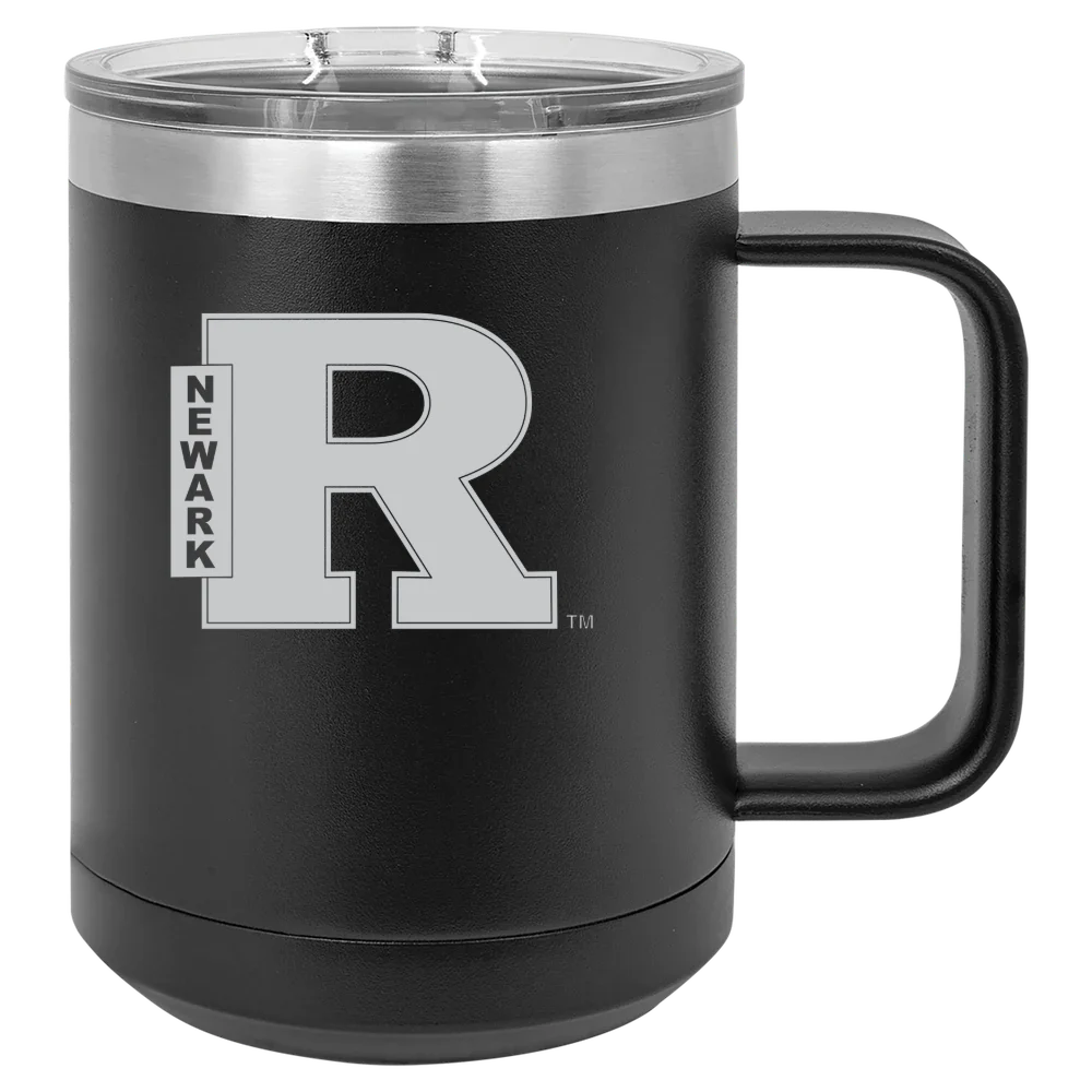 Rutgers, The State Univ. of New Jersey, Newark Polar Camel 15 oz. Mug with Slider Lid