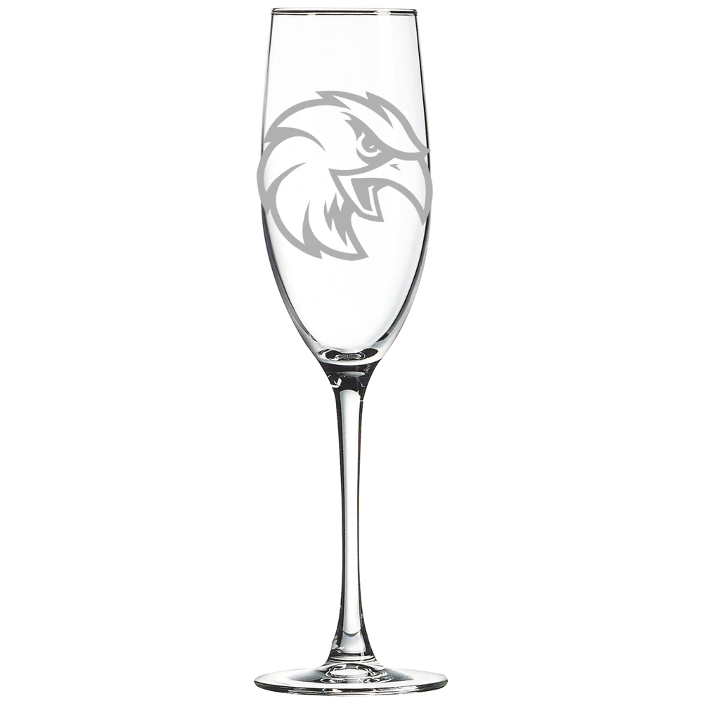 Saint Elizabeth University Polar Camel 8 oz. Champagne Flute