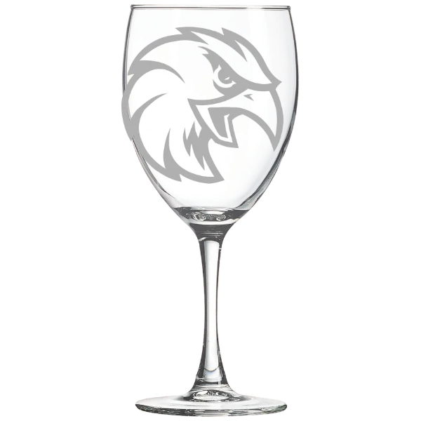 Saint Elizabeth University Polar Camel 10 1/2 oz. Wine Glass