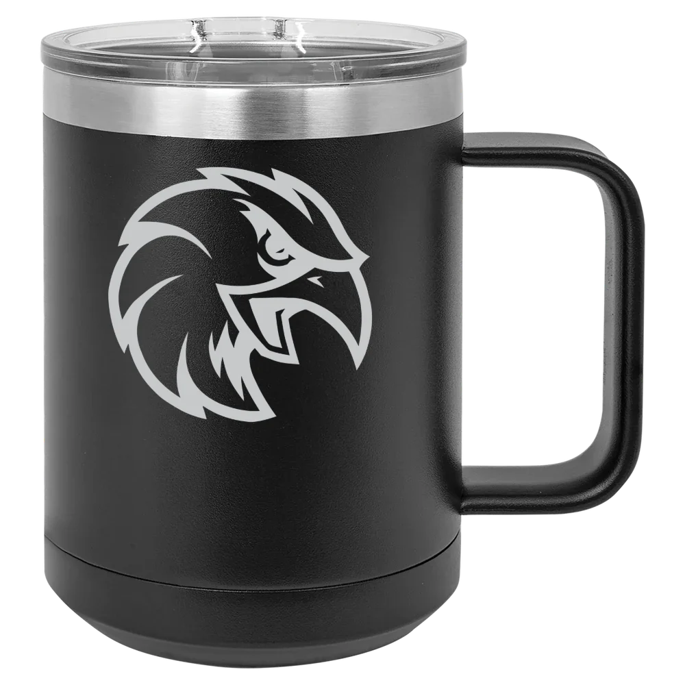 Saint Elizabeth University Polar Camel 15 oz. Mug with Slider Lid