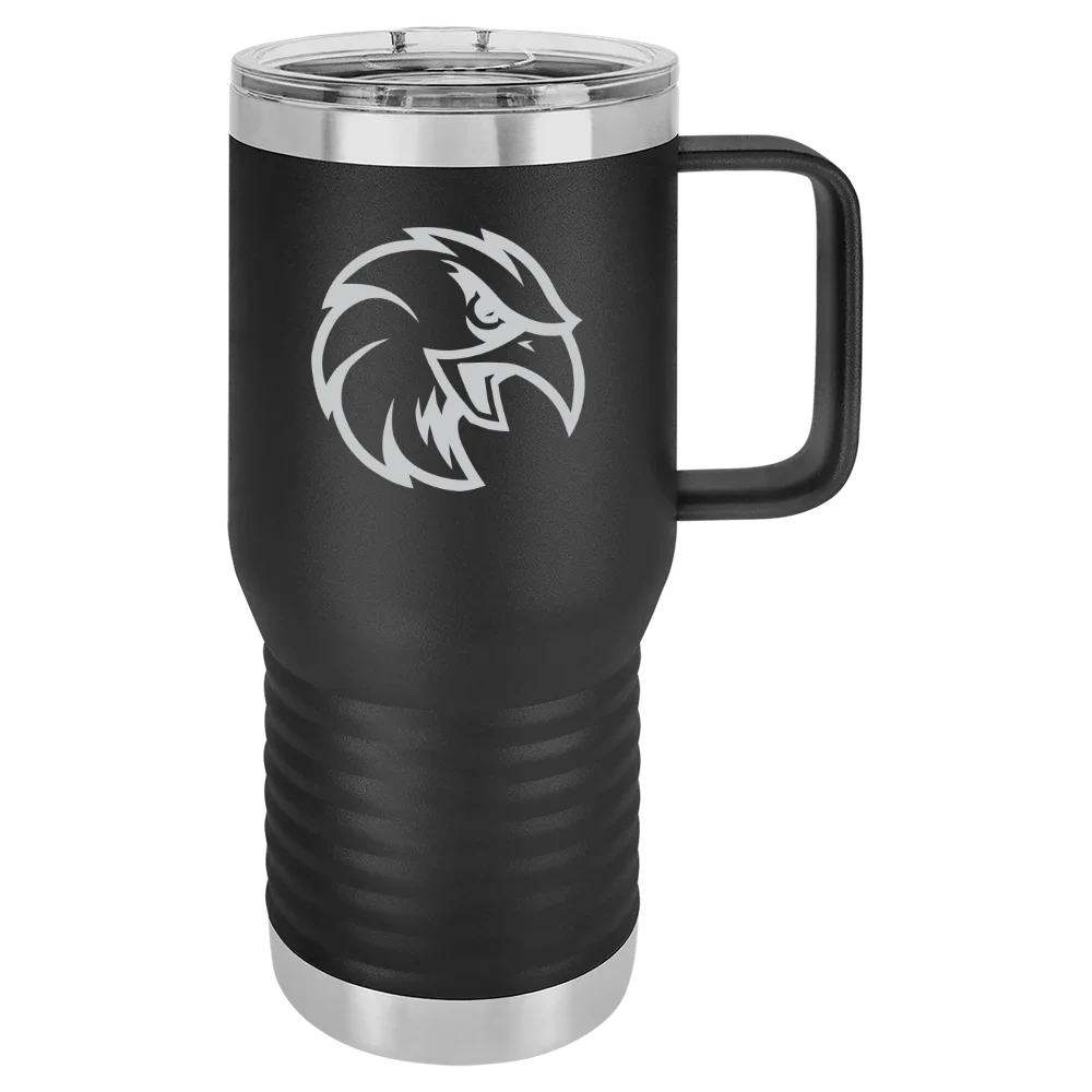 Saint Elizabeth University Polar Camel 20 oz. Travel Mug with Slider Lid