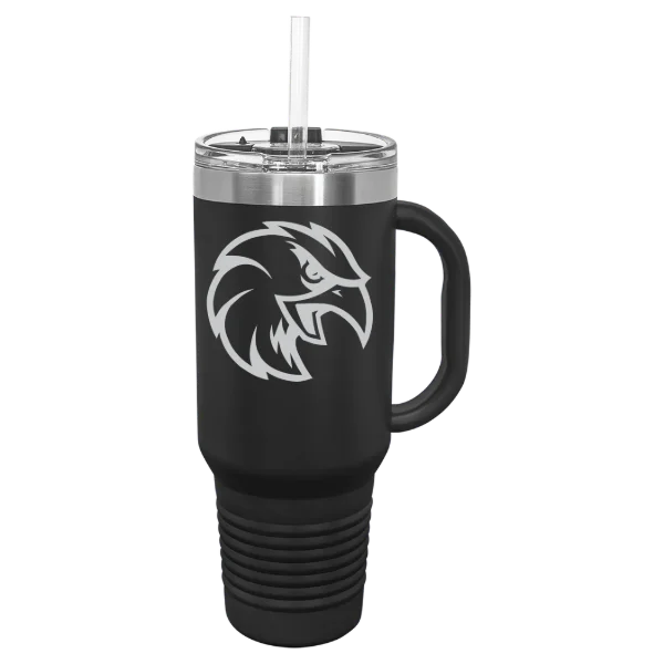 Saint Elizabeth University Polar Camel 40 oz. Travel Mug with Snap Lid & Straw