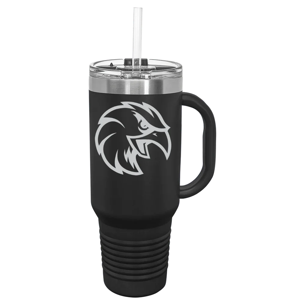 Saint Elizabeth University Polar Camel 40 oz. Travel Mug with Snap Lid & Straw