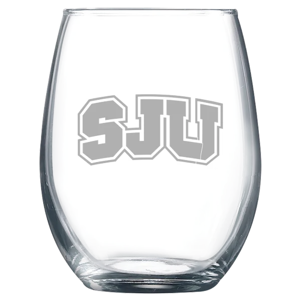 Saint John's University (Minnesota) Polar Camel 9 oz. Stemless Wine Glass