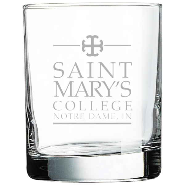 Saint Mary's College (Indiana) Polar Camel 10 1/2 oz. On The Rocks Glass