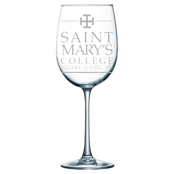 Saint Mary's College (Indiana) Polar Camel 19 oz. Wine Glass