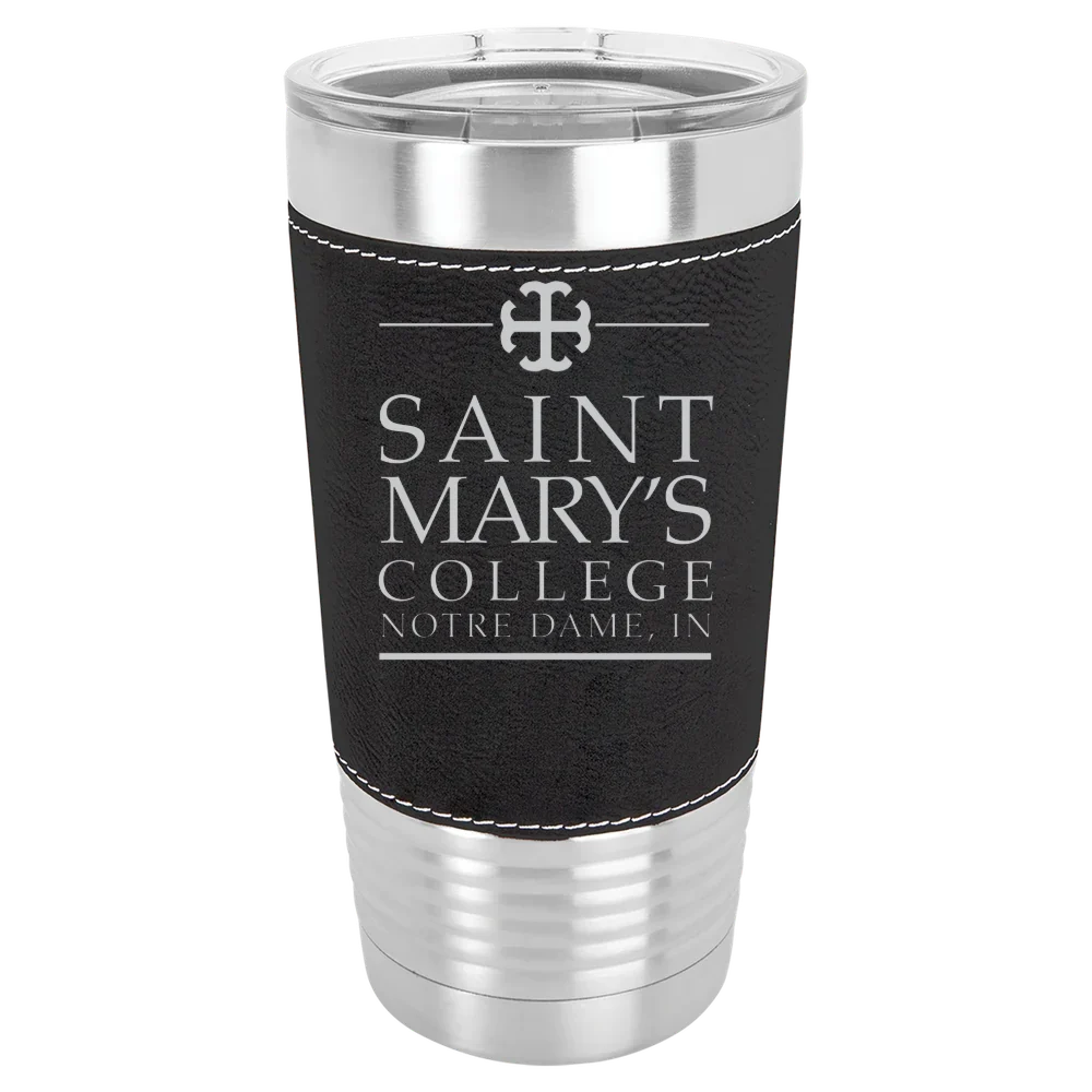 Saint Mary's College (Indiana) Polar Camel 20 oz. Leatherette Grip Tumbler with Standard Lid