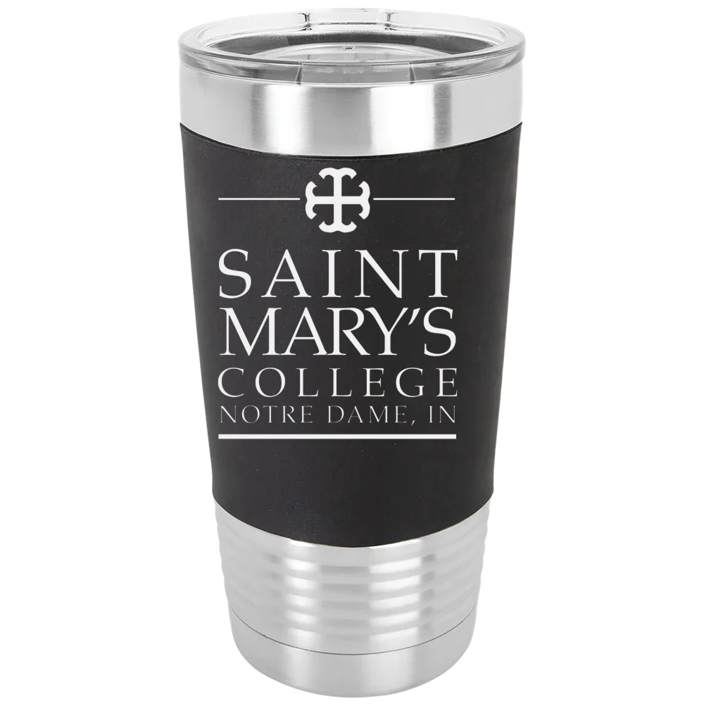 Saint Mary's College (Indiana) Polar Camel 20 oz. Silicone Grip Tumbler with Standard Lid