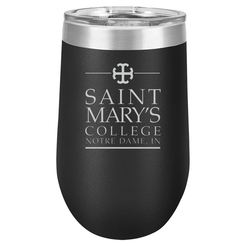 Saint Mary's College (Indiana) Polar Camel 16 oz. Stemless Wine Tumbler