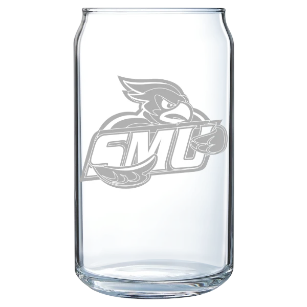 Saint Mary's University of Minnesota Polar Camel 16 oz. Can Glass