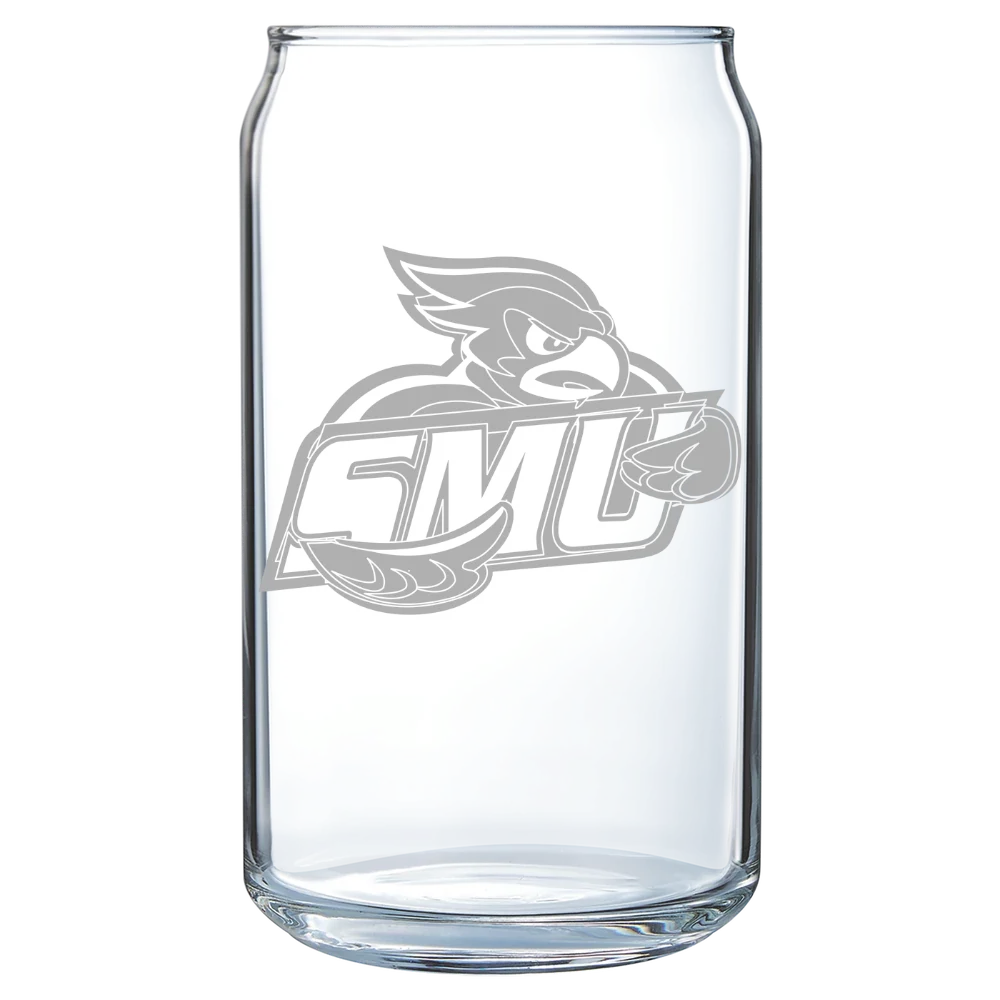 Saint Mary's University of Minnesota Polar Camel 16 oz. Can Glass