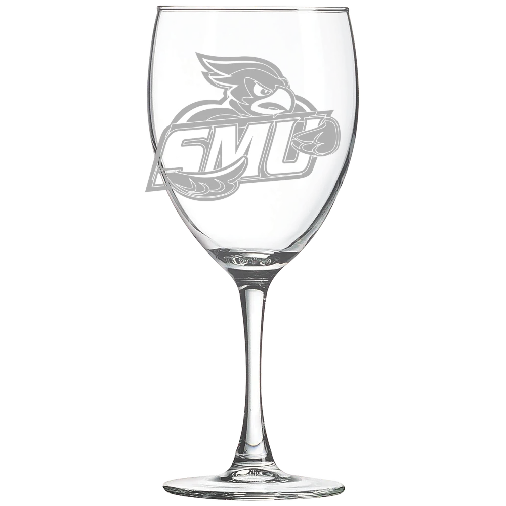 Saint Mary's University of Minnesota Polar Camel 10 1/2 oz. Wine Glass