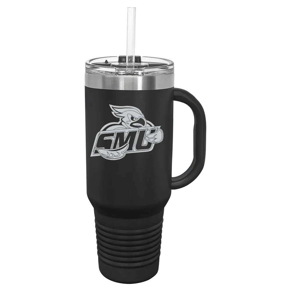 Saint Mary's University of Minnesota Polar Camel 40 oz. Travel Mug with Snap Lid & Straw