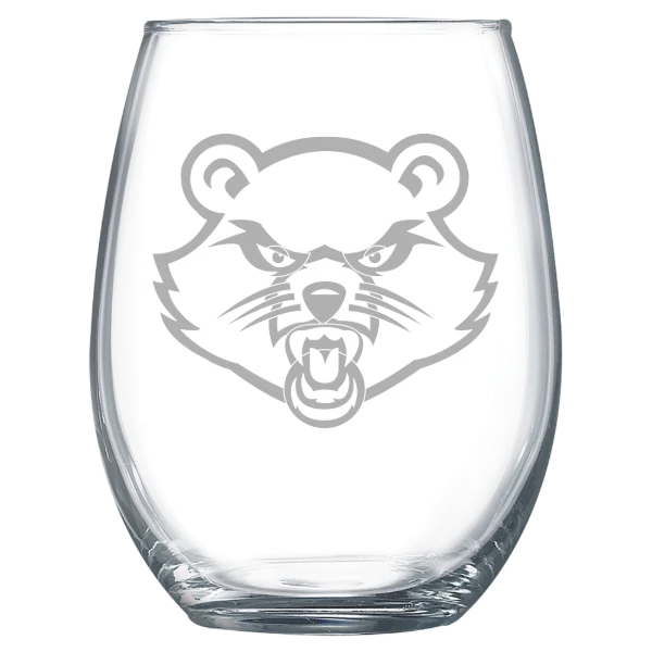 Saint Vincent College Polar Camel 15 oz. Stemless Wine Glass