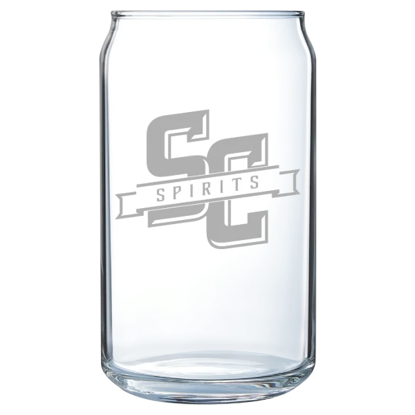 Salem College (North Carolina) Polar Camel 16 oz. Can Glass
