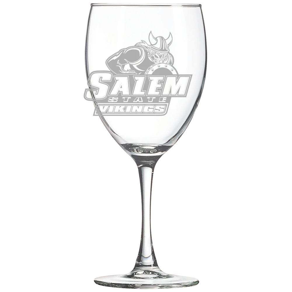 Salem State University Polar Camel 10 1/2 oz. Wine Glass