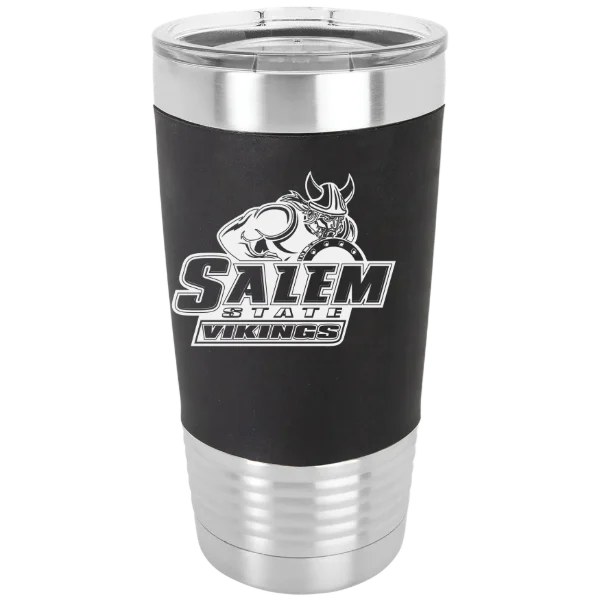 Salem State University Polar Camel 20 oz. Silicone Grip Tumbler with Standard Lid