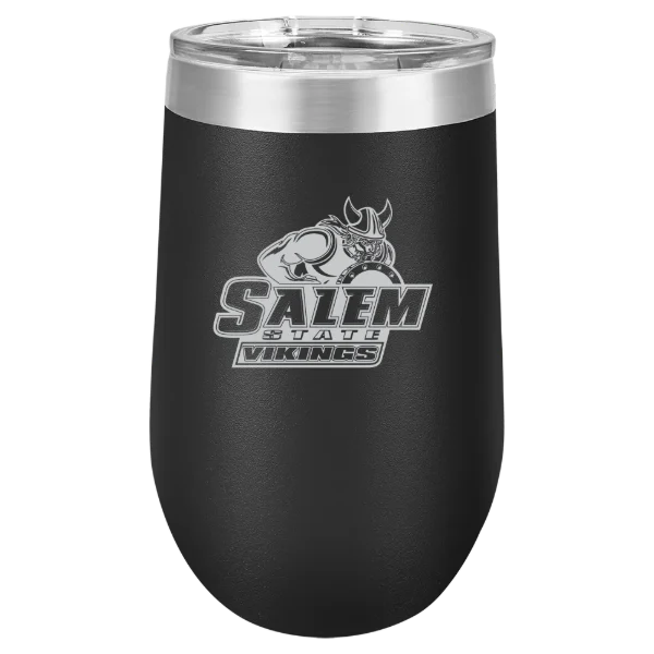 Salem State University Polar Camel 16 oz. Stemless Wine Tumbler