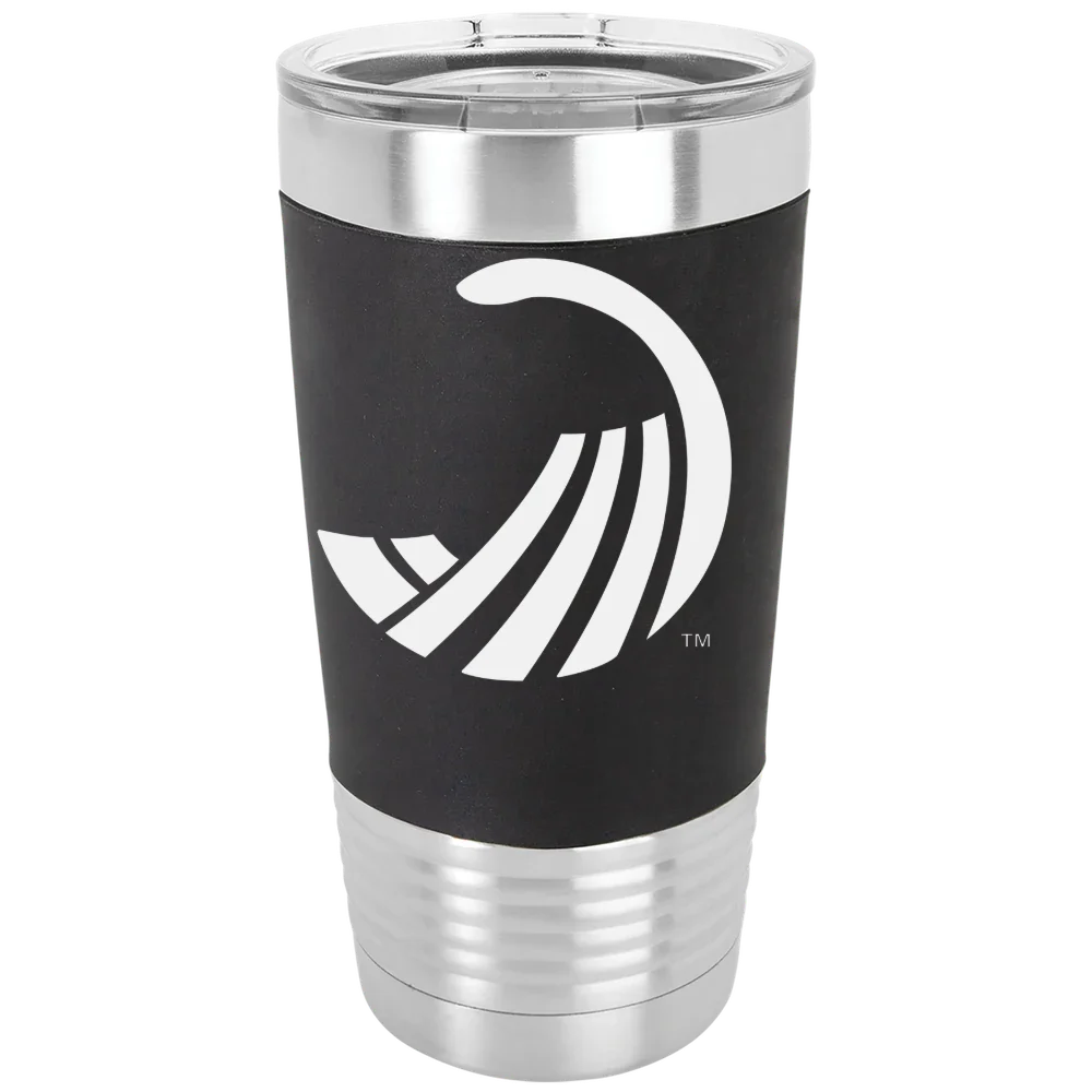 Salve Regina University Polar Camel 20 oz. Silicone Grip Tumbler with Standard Lid