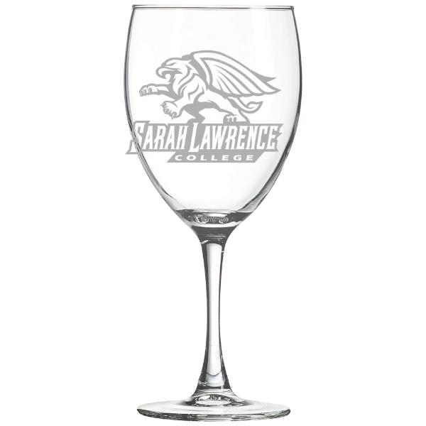 Sarah Lawrence College Polar Camel 10 1/2 oz. Wine Glass
