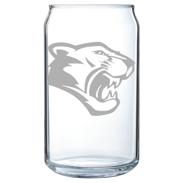 Schreiner University Polar Camel 16 oz. Can Glass