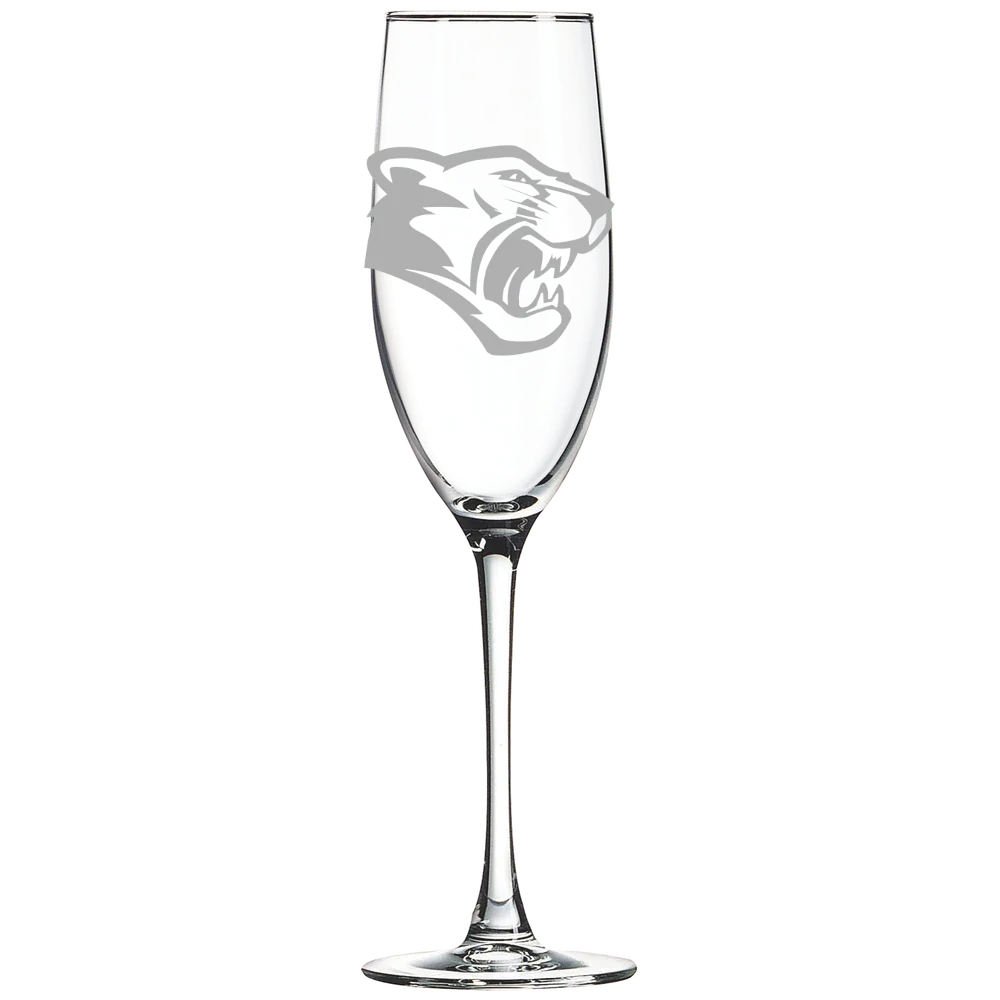 Schreiner University Polar Camel 8 oz. Champagne Flute